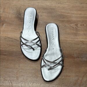 Italian Shoemakers Silver Women's Sandals